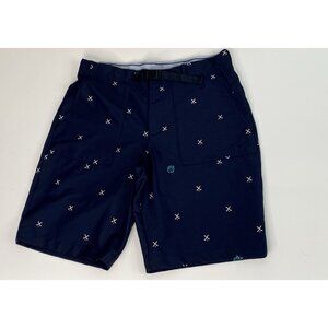 Nike Flex Novelty Lucky Charms Shorts Mens L 33* 10” Inseam Blue Golf Slim Fit